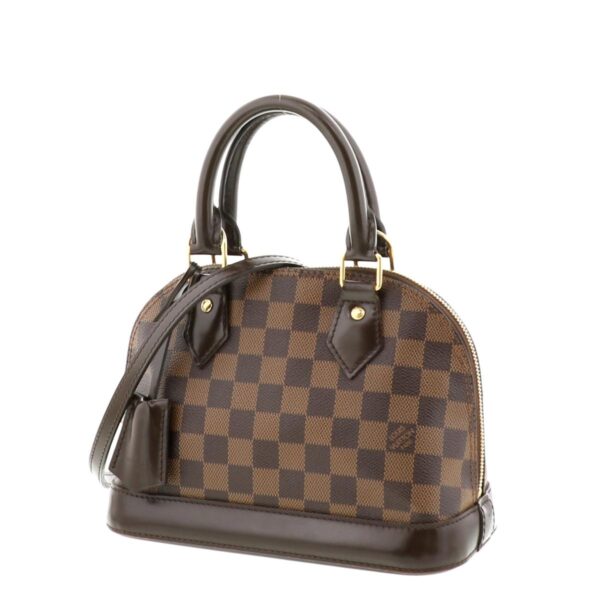 1240004011827 2 Louis Vuitton Damier Ebene Alma BB Handbag Brown