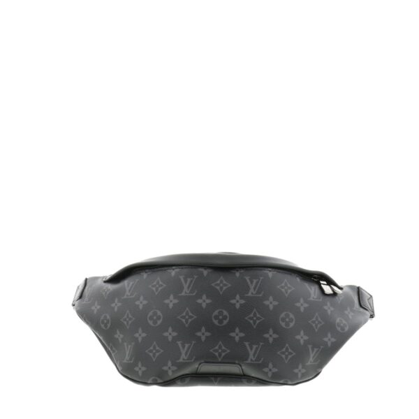 1240004011938 1 Louis Vuitton Monogram Eclipse Discover Bum Waist Body Bag Black