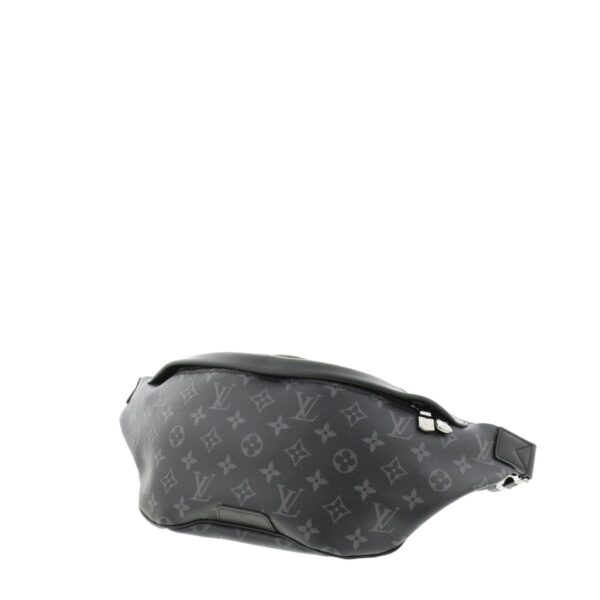 1240004011938 2 Louis Vuitton Monogram Eclipse Discover Bum Waist Body Bag Black