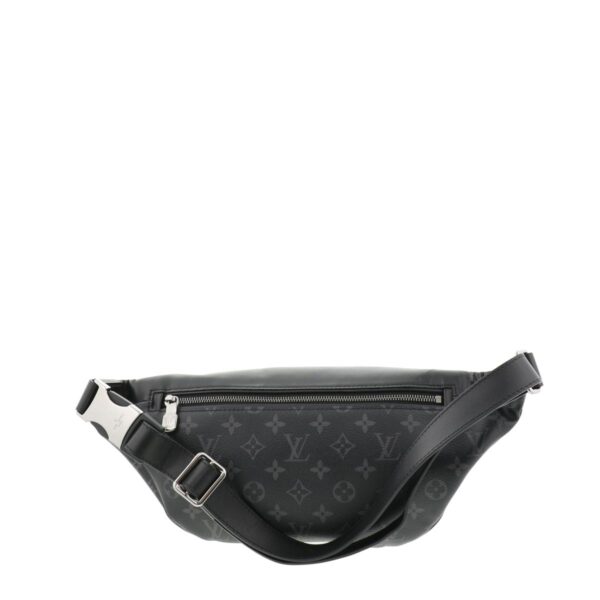 1240004011938 3 Louis Vuitton Monogram Eclipse Discover Bum Waist Body Bag Black