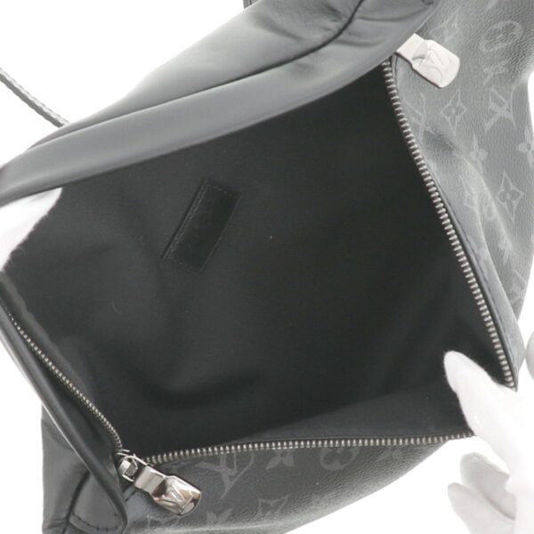 1240004011938 6 Louis Vuitton Monogram Eclipse Discover Bum Waist Body Bag Black