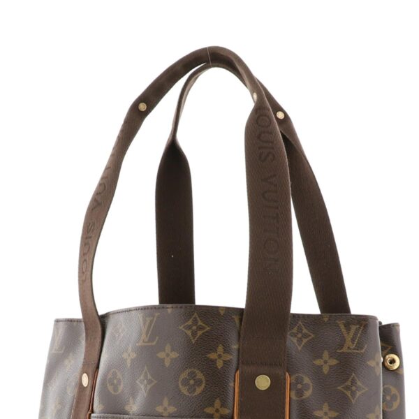 1240004011950 3 Louis Vuitton Monogram Cabas Beaubourg Business Tote Bag Brown