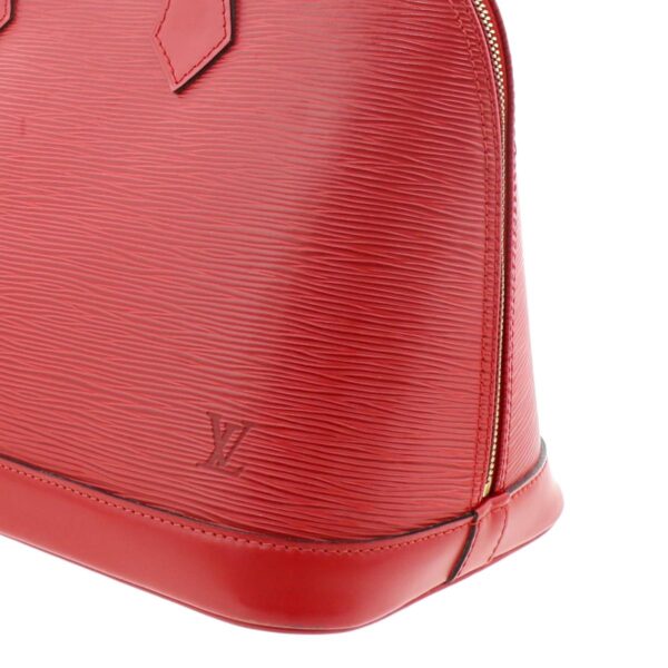 1240004012056 4 Louis Vuitton Epi Alma Handbag Castilian Red