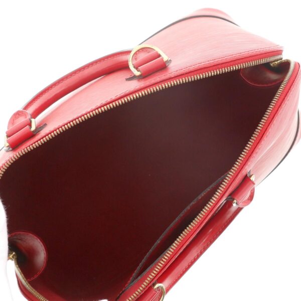 1240004012056 6 Louis Vuitton Epi Alma Handbag Castilian Red