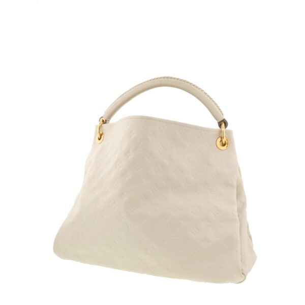 1240004012140 2 Louis Vuitton Artsy MM Bag Shoulder Bag Monogram Empreinte White