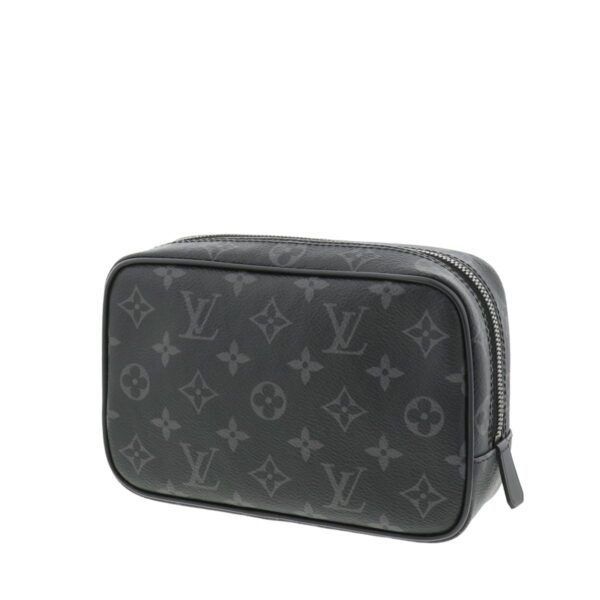 1240004012227 2 Louis Vuitton Trousseau Toilette PM Bag Monogram Eclipse Black