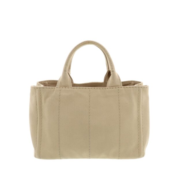 1240004012275 4 Prada Canapa Mini 2way Shopping Bag Beige