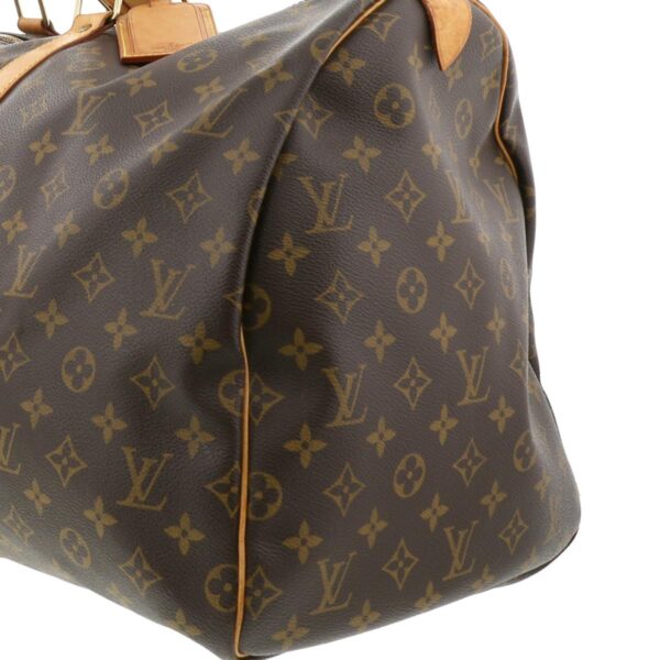 1240004012378 4 1 Louis Vuitton Keepall 55 Bag Monogram Brown