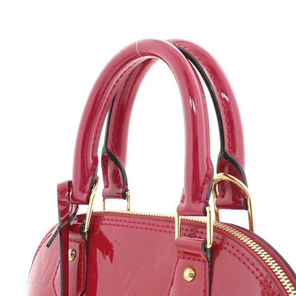 1240004012438 2 Louis Vuitton Alma BB Handbag Monogram Vernis Rose