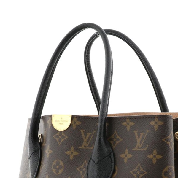 1240004012573 3 Louis Vuitton Flandrine Handbag Monogram Brown