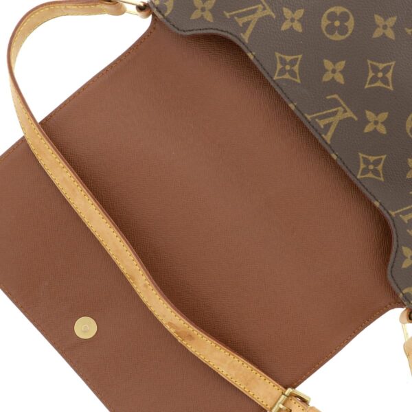 1240004012686 5 Louis Vuitton Musette Tango Bag Shoulder Bag Monogram Brown