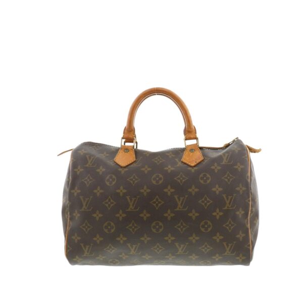 1240004012688 1 Louis Vuitton Speedy 30 Bag Handbag Monogram Brown