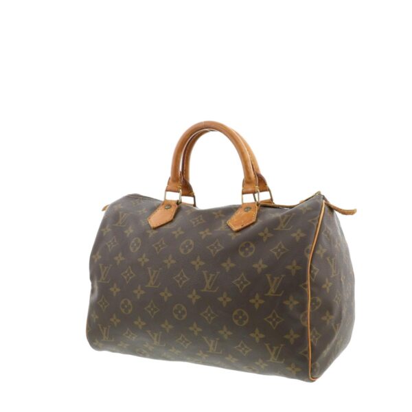 1240004012688 2 Louis Vuitton Speedy 30 Bag Handbag Monogram Brown