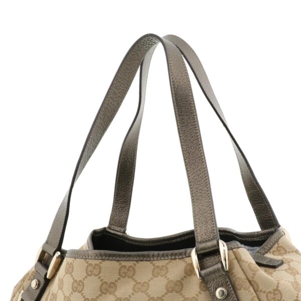 1240004012693 3 Gucci GG Canvas Shoulder Bag Beige