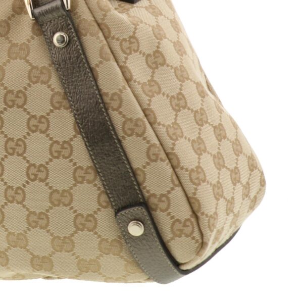 1240004012693 4 Gucci GG Canvas Shoulder Bag Beige