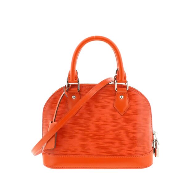 1240004013037 1 Louis Vuitton Alma BB Bag Handbag Epi Orange