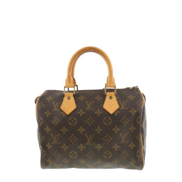 1240004013201 1 Louis Vuitton Speedy 25 Bag Handbag Monogram Brown