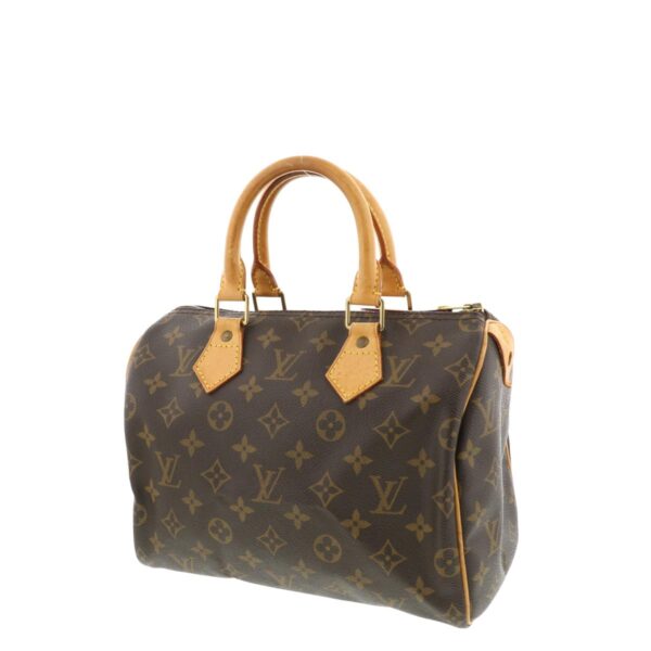 1240004013201 2 Louis Vuitton Speedy 25 Bag Handbag Monogram Brown