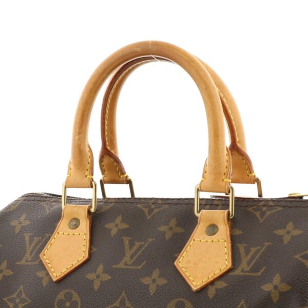 1240004013201 3 Louis Vuitton Speedy 25 Bag Handbag Monogram Brown