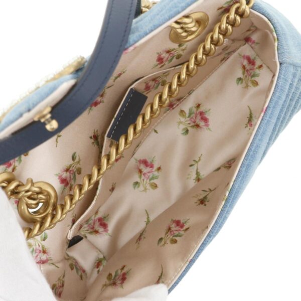 1240004013280 6 Gucci GG Marmont Shoulder Messenger Bag Blue