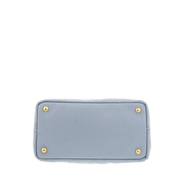 1240004013326 5 Prada Canapa Mini 2way Bag Blue