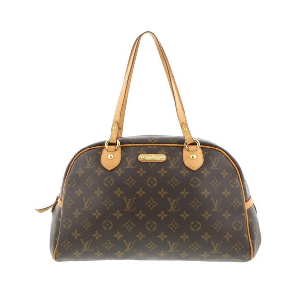 1240004013340 1 Louis Vuitton GM Bag Shoulder Bag Monogram Canvas Brown