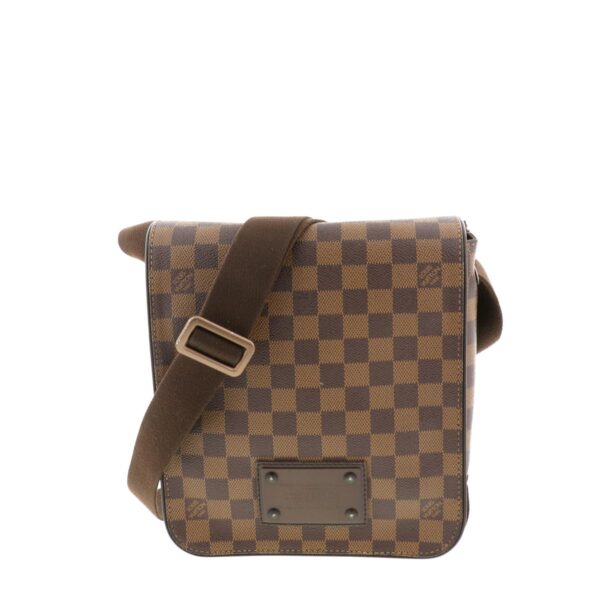 1240004013493 1 Louis Vuitton Blue Clean PM Bag Shoulder Bag Damier Ebene Brown