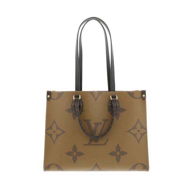 1240004013632 4 Louis Vuitton On the Go MM Bag Tote Bag Monogram Giant Brown