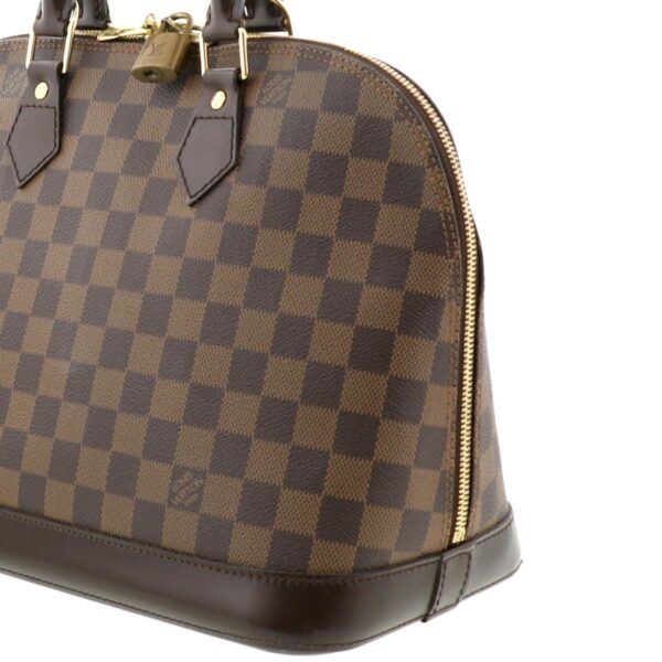 1240004013787 4 Louis Vuitton Alma Handbag Damier Ebene