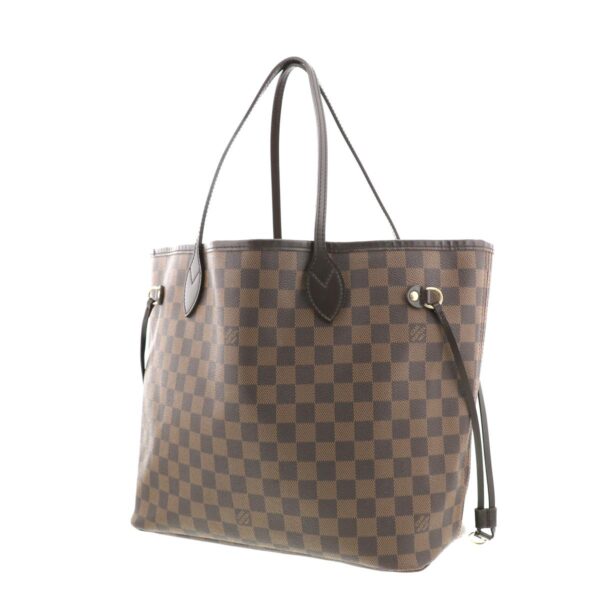 1240004013804 2 Louis Vuitton Neverfur MM Tote Bag Damier Ebene