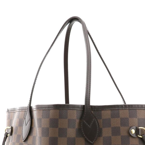 1240004013804 3 Louis Vuitton Neverfur MM Tote Bag Damier Ebene