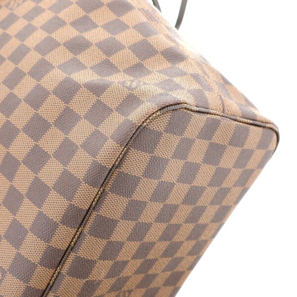 1240004013848 5 Louis Vuitton Fur MM Tote Bag Damier Ebene