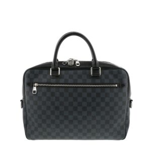 1240004013992 1 1 Louis Vuitton Tadao PM Handbag Damier Graphite Black