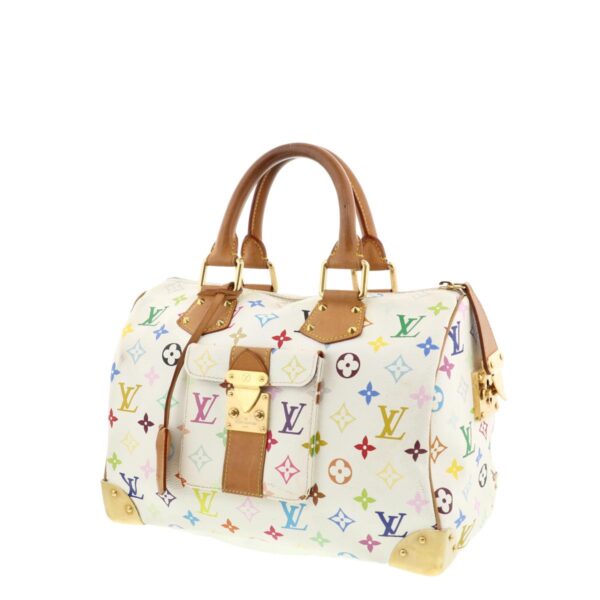 1240004014114 2 Louis Vuitton Speedy 30 Handbag Monogram Multicolor