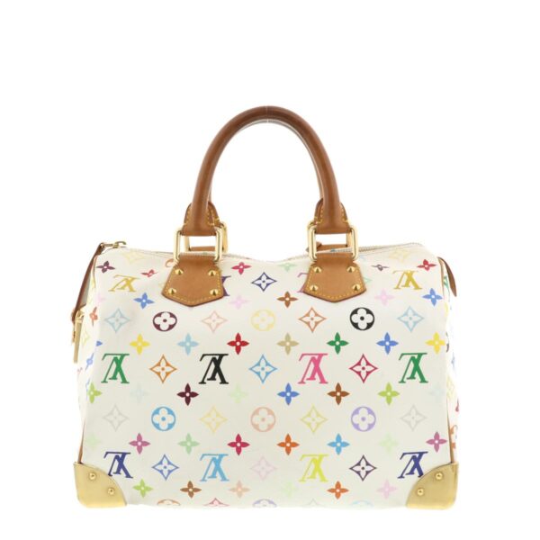 1240004014114 4 Louis Vuitton Speedy 30 Handbag Monogram Multicolor