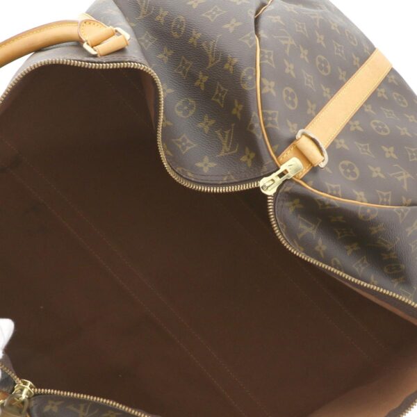 1240004014140 6 Louis Vuitton Keepall Bandolier 55 Bag Monogram