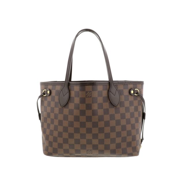 1240004014158 1 Louis Vuitton Neverfull PM Tote Bag Damier Ebene