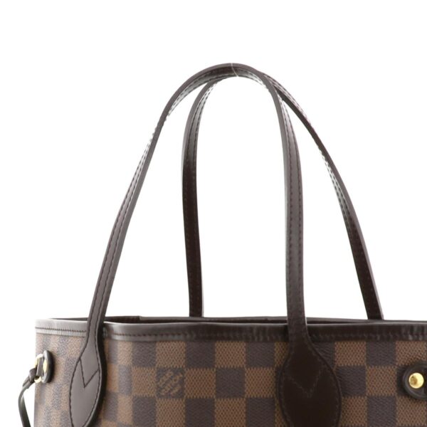 1240004014158 3 Louis Vuitton Neverfull PM Tote Bag Damier Ebene