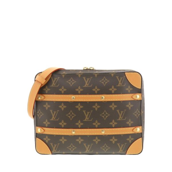 1240004014244 1 Louis Vuitton Soft Trunk Messenger PM Shoulder Bag Monogram