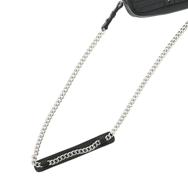 1240004014903 5 Prada Diagram Chain Shoulder Bag Black