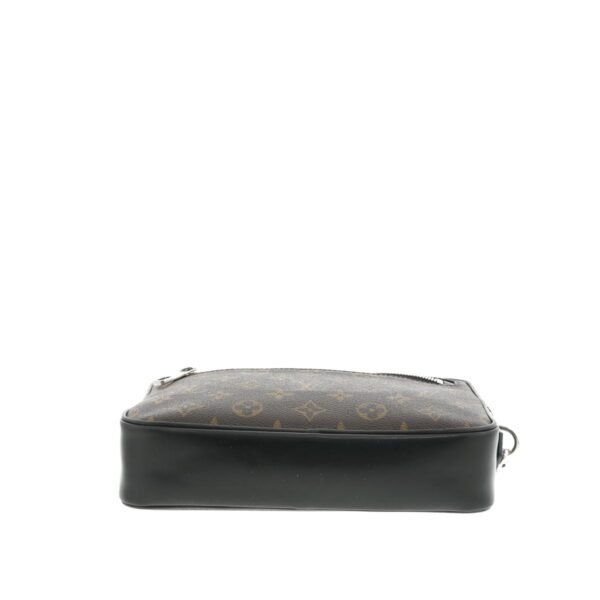 1240004015218 4 Louis Vuitton Pochette Kasai Clutch Bag Monogram Macassar