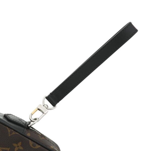 1240004015218 5 Louis Vuitton Pochette Kasai Clutch Bag Monogram Macassar