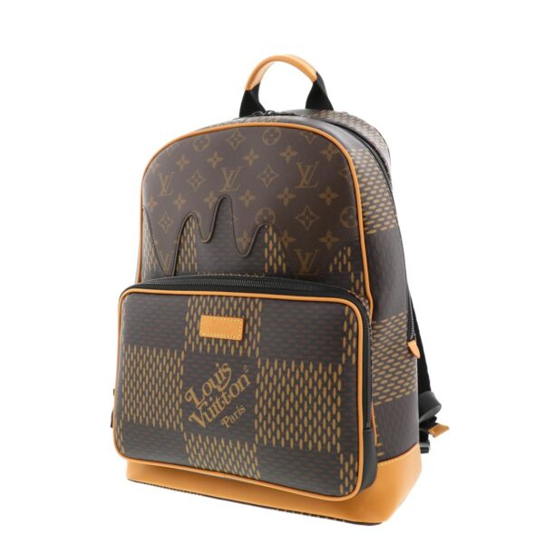 1240004015282 2 Louis Vuitton Campus Backpack Rucksack Monogram Damier