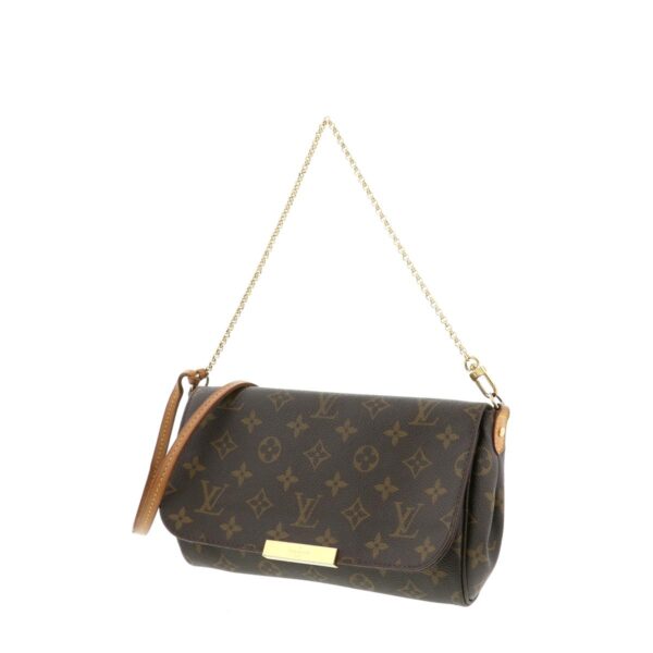 1240004015334 2 Louis Vuitton Favorite PM Shoulder Bag Monogram Brown