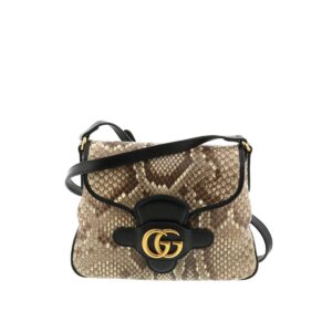 1240004015354 1 Gucci Beige GG Supreme Key Pouch