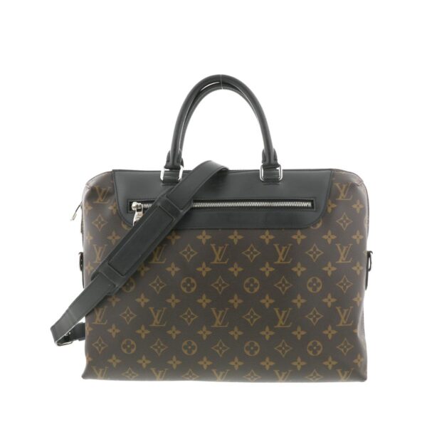 1240004015519 1 Louis Vuitton PDJ NM Business Bag Monogram Macassar