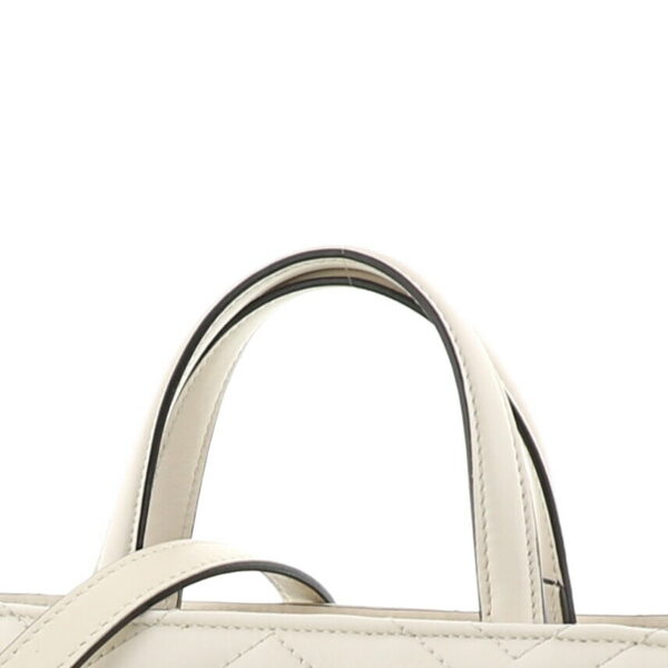 1240004015735 3 Gucci GG Marmont 2Way Bag White