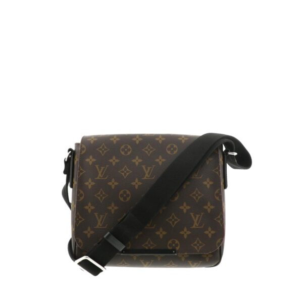 1240004015782 1 Louis Vuitton District PM Shoulder Bag Monogram Brown