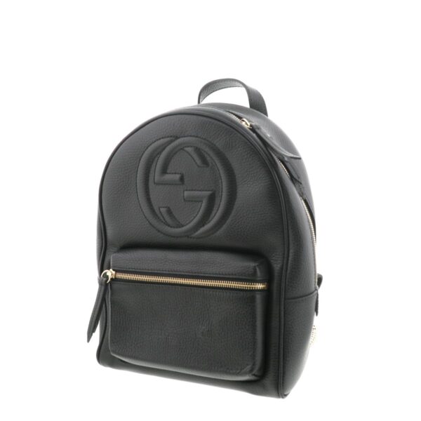 1240004015883 2 Gucci Soho Chain Backpack Black