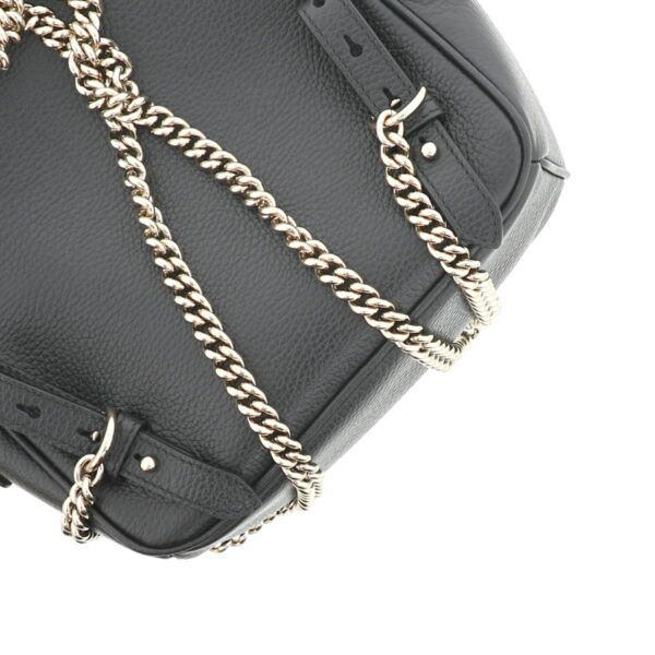 1240004015883 5 Gucci Soho Chain Backpack Black